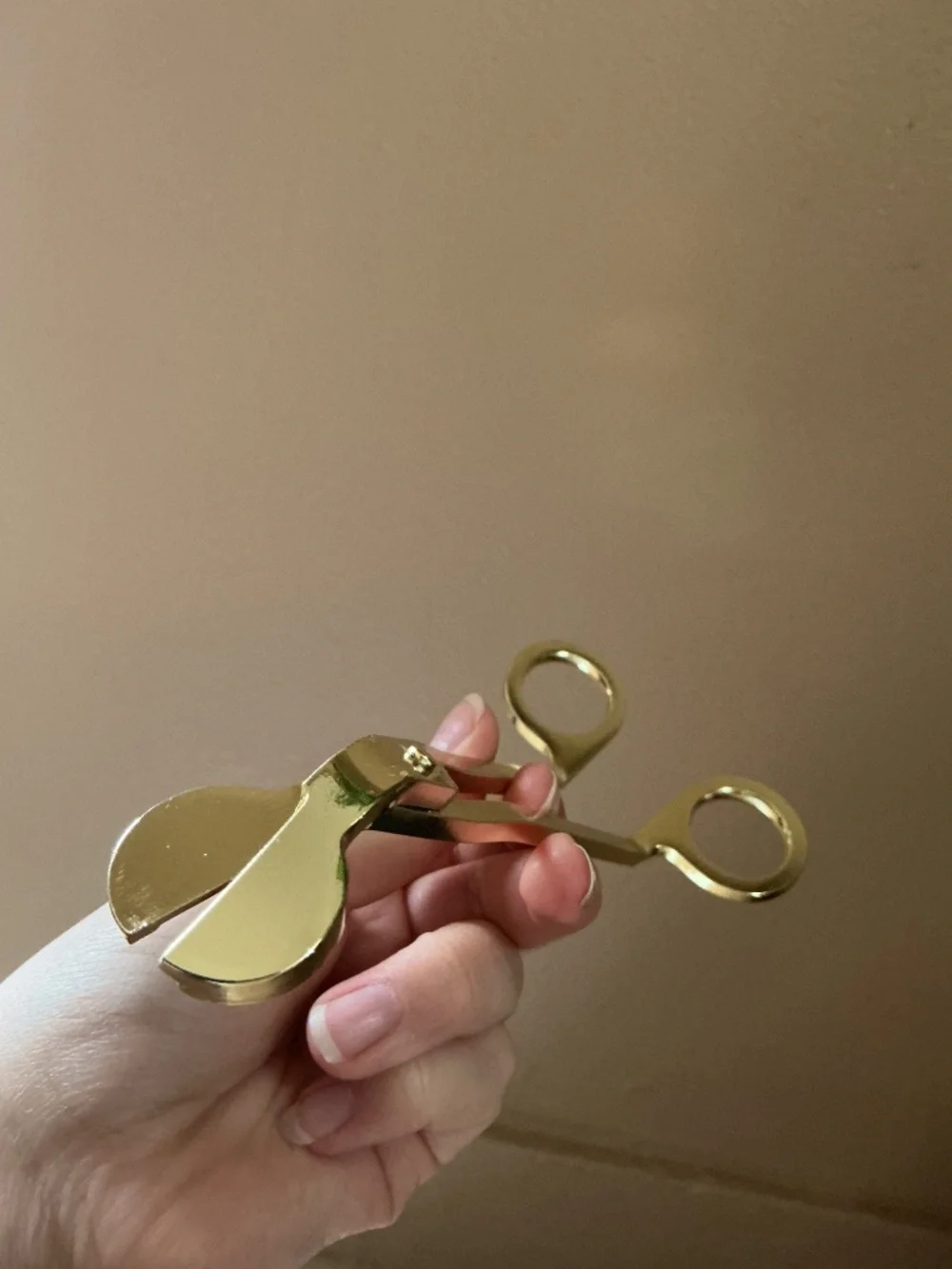 Gold Candle Wick Cutter